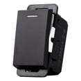 thumbnail image 2 of Interruptor Sencillo Leviton Negro 1/3", 2 of 3