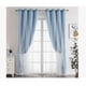 thumbnail image 2 of Cortina Estrellas Blackout Opaca color azul, 2 of 3