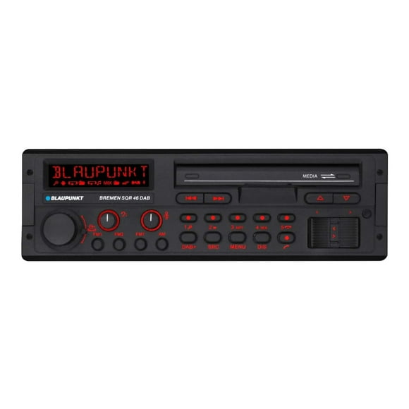 BLAUPUNKT Bremen SQR 46 DAB Retro Car Stereo 80s Classic Bluetooth USB SD AUX - Negro