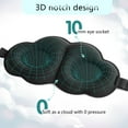 thumbnail image 5 of Unisex 3D Sleep for Blocking Light Pressure Comfort Ideal for Meditation Rest Travel, 5 of 6