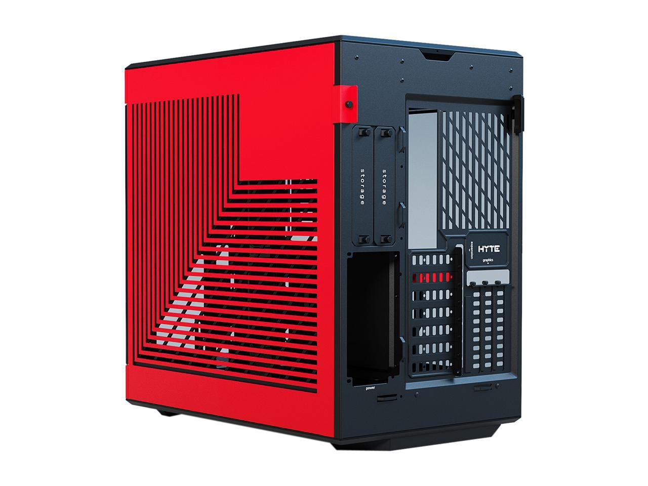 CS-HYTE-Y60-BR Case Tempered Glass ATX Mid Tower Computer Case&#44; Walmart.com