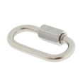 thumbnail image 3 of Mosquetón de gancho marino con cierre de cadena de eslabón rápido do de acero inoxidable 304 de 4 mm 304-4 mm Baoblaze Enlaces rápidos de acero inoxidable, 3 of 8