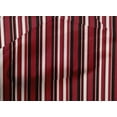 thumbnail image 4 of oneOone Cotton Cambric Red Fabric Stripes Craft Projects Decor Fabric Printed By The Yard 42 Inch Wide, 4 of 4