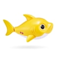 thumbnail image 3 of Robo Alive Junior Baby Shark New Silicon Fins Version Singing and Swimming Baby Shark (Yellow) by ZURU, 3 of 5