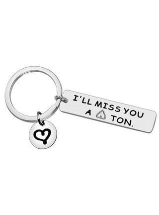 Shineon Fulfillment One Year Anniversary Gifts for Boyfriend | Anniversary Gifts for Boyfriend 1 Year | Long Distance Relationship Keychain | Romantic Gifts for Him