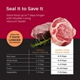 thumbnail image 4 of MuellerLiving Vacuum Sealer Machine - Compact Vacuum Sealer Kit with Bags/Roll - Black, 4 of 9