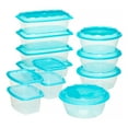 Snap Pak Food Storage Containers, Variety Pack, 24 Ct