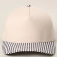 thumbnail image 2 of Vintage Canvas Snapback Hat Adjustable 2 Tone Cap for Men Women Trucker Hats Women Vintage Trucker Hat Plaid Hat Women Baseball Caps Sun Hat for Men Women Vintage Baseball Cap Men's Hats & Caps, 2 of 3