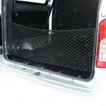 Zone Tech Large Pocket Mesh Storage Net - Black Mesh Large Pocket Trunk Cargo Organizer with 2 Mounting Options