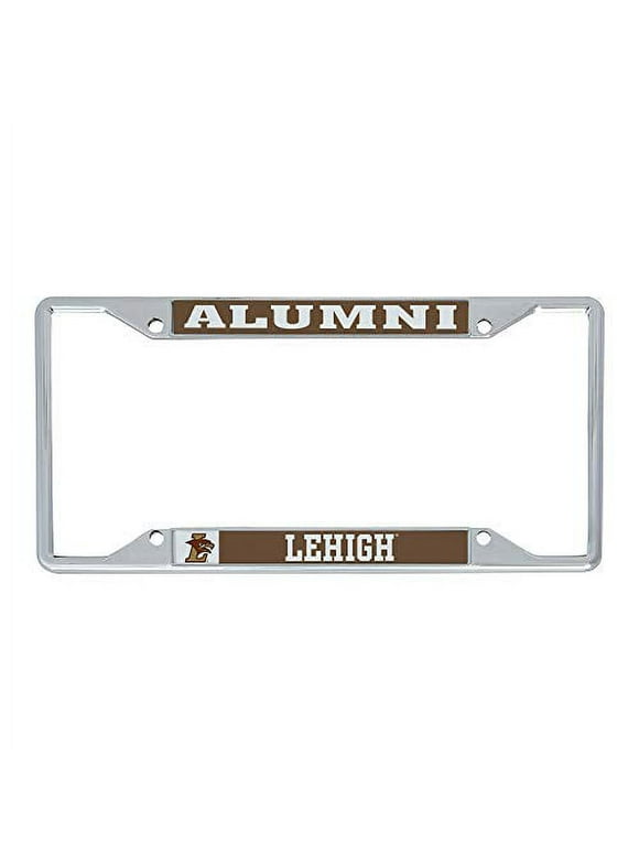 Lehigh University Mountain Hawks NCAA Metal License Plate Frame For Front Back of Car Officially Licensed (Alumni)