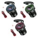 thumbnail image 3 of Sidaley Adaptador de carga USB para encendedor de 12-24V CC, a prueba de polvo para motocicleta, barco, caravana, coche, protección contra Paneles de instrumentos para automóviles Luz verde Sidaley VI017321-02B, 3 of 6