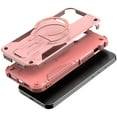 thumbnail image 5 of Designed for Apple iPhone 11 (6.1") Magnetic Invisible Kickstand Holder with Magsafe, Slim Fit Shockproof Hybrid Military Grade Heavy Duty Phone Case Cover [Pink], 5 of 10