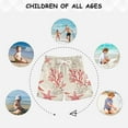 thumbnail image 6 of FORMRS Boys Swim Trunks Quick Dry Mesh Liner Boardshorts Sizes XS-XL, Light Red Starfish, 6 of 7