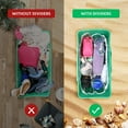 thumbnail image 5 of Clear Beach Bag Organizer, Accessories for Bogg Bag Waterproof Insert Divider Pouch PVC Storage Bag, Suitable for BOGG BAG Organizing Your Bag and Divide Space, Transparent & White (X-Large), 5 of 6
