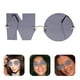 thumbnail image 1 of OUNONA 1Par Gafas De Sol Negras De Creativo Para Fiesta Y Con Estilo Chic, 1 of 7