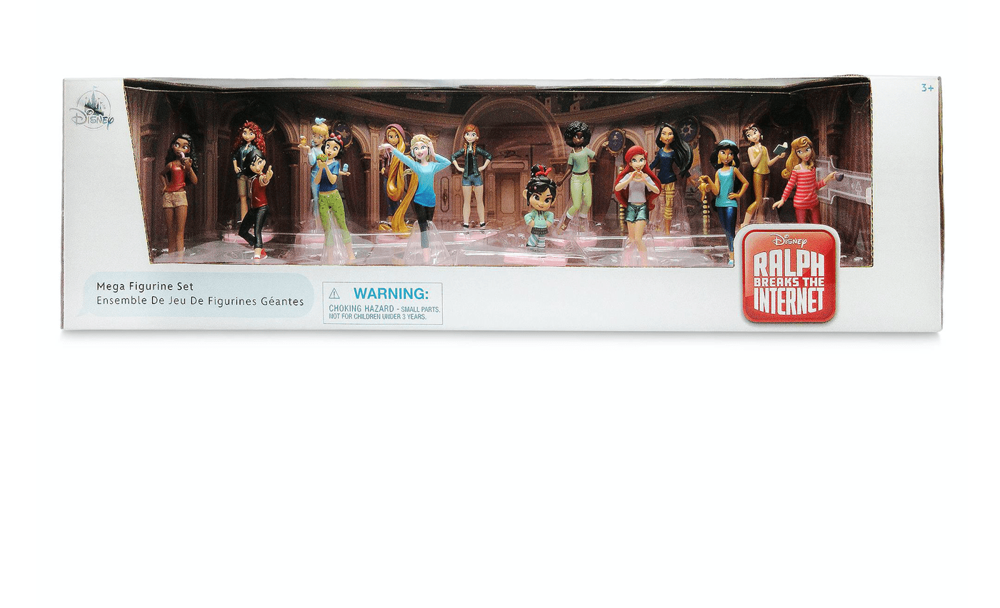 Disney Moana Deluxe 10-Piece Character Figurine Toy Playset