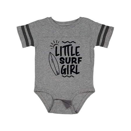 

Inktastic Little Surf Girl with Surfboard Gift Baby Girl Bodysuit