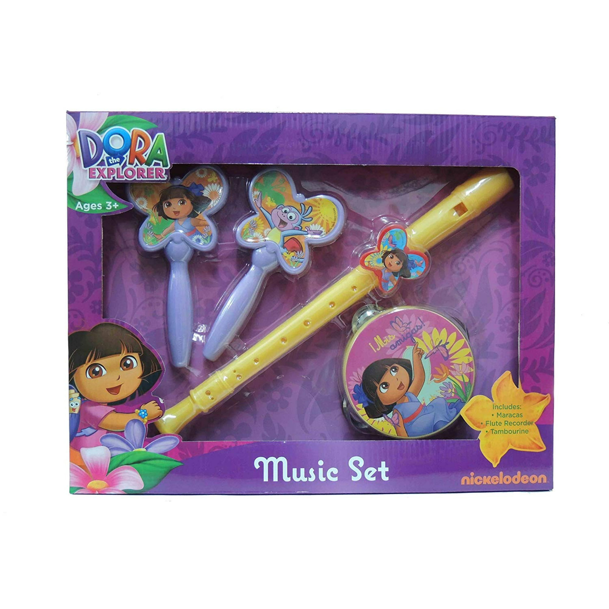 Games - Dora the Explorer - w/Flute Maracas & Tamborine - Walmart.ca