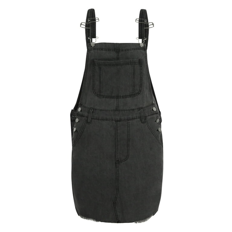 Denim overall skirt xl online