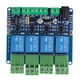 thumbnail image 4 of 4‑Channel Relay Module 12V High Accuracy Switch Input for RS485/TTL Communication, 4 of 5
