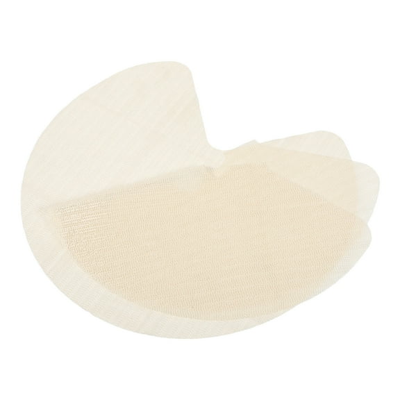 UPKOCH 2Pcs Lazy Susan Liner Circle Nonslip PVC 26X26In