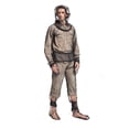thumbnail image 2 of Traje de pesca Verano ligero Desgaste de insectos Traje de mosquito Chaqueta Mitones Pantalones Calc Lixada Traje de pesca, 2 of 7