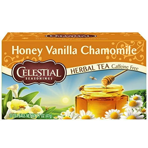 Celestial Seasonings Herb Tea, Honey Vanilla Chamomile - 20 Tea Bags