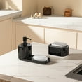 thumbnail image 6 of SOONHUA Hand and Dish Soap Dispenser Set Counter Top Soap Dispenser with Dishcloth Holder, 6 of 8