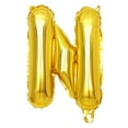 Hgehaz Party Flag Balloon Set Gold Letters Balloons Wedding Birthday