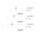 thumbnail image 3 of Wac Lighting Ws-6736 Line 36" Wide Integrated Led Bath Bar - Black, 3 of 3