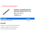 thumbnail image 2 of Camshaft - Compatible with 2013 Chevy Silverado 1500 5.3L V8, 2 of 2