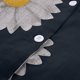 thumbnail image 5 of ICHUANYI Clearance Fashion Women's Loose Buttons Printing Lapel Long Sleeves T-shirts Blouse Tops(Black, L) ICHUANYI WER2023081110955, 5 of 7