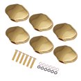 thumbnail image 4 of Toystoory Clavijas de afinación de guitarra, llaves de instrumentos musicales, cabezales de afinadores, botones de repuesto, perillas Type10 NO10, 4 of 6