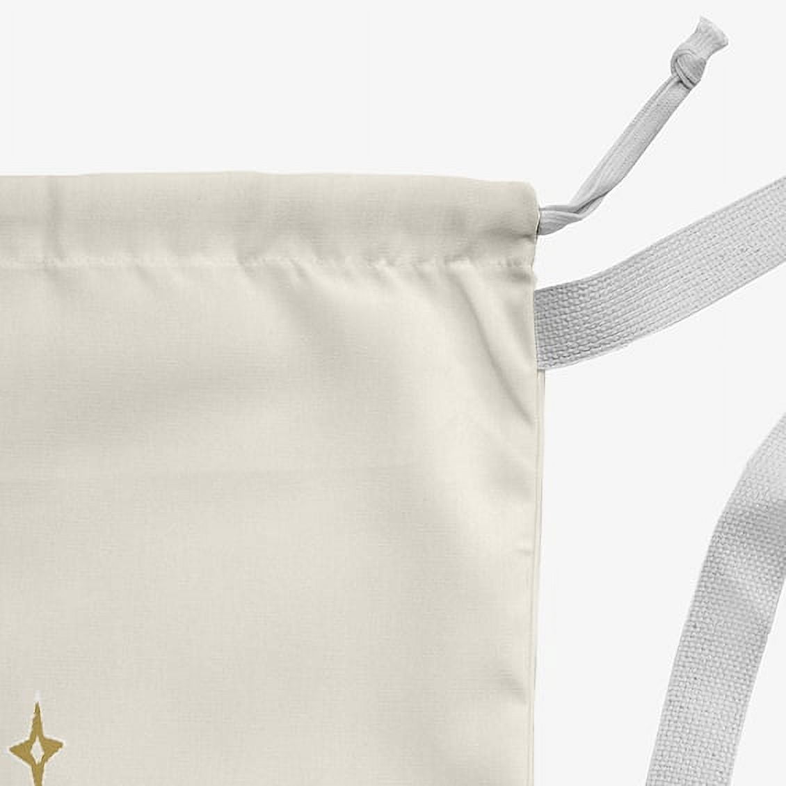 Simply Daisy Believe 28 x 36 in Ivory Laundry Bag