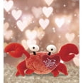 thumbnail image 4 of DolliBu I Love You Heart Red Crab Plush - 13 inches, 4 of 5