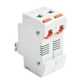 thumbnail image 2 of BTOER 2P Fuse Holder Solar with LED 1000V DC Fuse 10x38 mm for Solar Panels, Solar PV, 2 of 8