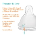 thumbnail image 4 of Evenflo Balance + Standard Neck BPA-Free Plastic Baby Bottles - 2oz, Clear, 2ct, 4 of 9