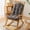 Dark Gray, variant on Indoor Adirondack Chair Cushion with Non-Slip Bottom Strap, Comfortable Seat Pad for Indoor Rocking Chairs and Adirondack Furniture
