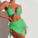 thumbnail image 2 of Traje baño sexy sin espalda para mujer Trajes baño vinculados corazón Trajes baño piezas, 2 of 5