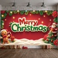 thumbnail image 4 of Festive Design Merry Christmas Banner Holiday Decoration for Christmas Party Home Decor Holiday Celebration, 4 of 9
