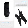 thumbnail image 2 of Tebru Ankle Support Brace, Black, Fits Up to 11" Circumference, with Hard Spiky Massage Ball, 2 of 7