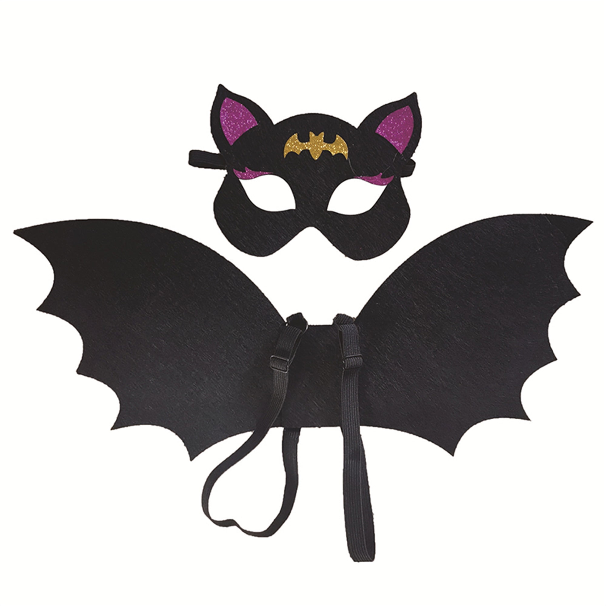 Halloween Bat Wings for Kids, Children Cosplay Costumes Props for Dress