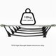 thumbnail image 3 of WESTTUNE-cuna plegable portátil para acampar, tienda de campaña compacta ultraligera para exteriores, para acampar, viajar, mochilero, senderismo, cuna para dormir, 3 of 4