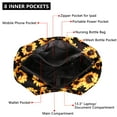 thumbnail image 4 of HAWEE Sunflower Tote Bag Water Repellent Travel Handbag Purse with 11 Pockets for Commuting/ Working/ Nursing/ Shopping/ Exercising, 4 of 7