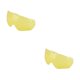 thumbnail image 3 of Greeniant Sombrero para bicicleta de carretera, gafas fáciles de desmontar, lente de ciclismo, equipo de protección solar desmontable moldeado Amarillo 2piezas, 3 of 6
