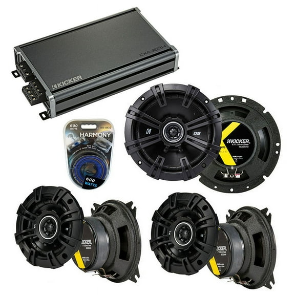 Fits Chevy SSR 2003-2006 Factory Speaker Upgrade Kicker DSC67 (2)DSC4 & CXA360.4