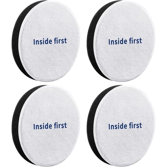 Vacuum Filters for Eureka, Power Speed Vacuum Filters Replacement for Eureka NEU180 NEU12CT NEU188 NEU190过 Bagless Upright Vacuum Cleaner(4 Pack)