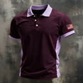 thumbnail image 3 of OIOLOYJM 250th Anniversary T Shirts for Men 2026 Casual American Flag Lightweight Polo Shirts Patriotic Regular Fit Short Sleeve Golf Shirts Fashion Formal Outfits 2XL, 3 of 3