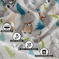 thumbnail image 3 of Comfort Spaces King Sheet Set, Flannel Bed Sheets King, 100% Cotton Bed Sheets Set with Deep Pocket, 4-Piece, 3 of 8