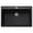 Coal Black, variant on Blanco 443197 Liven 33" Drop-In/Undermount Super Single Basin Silgranit Kitchen Sink -
